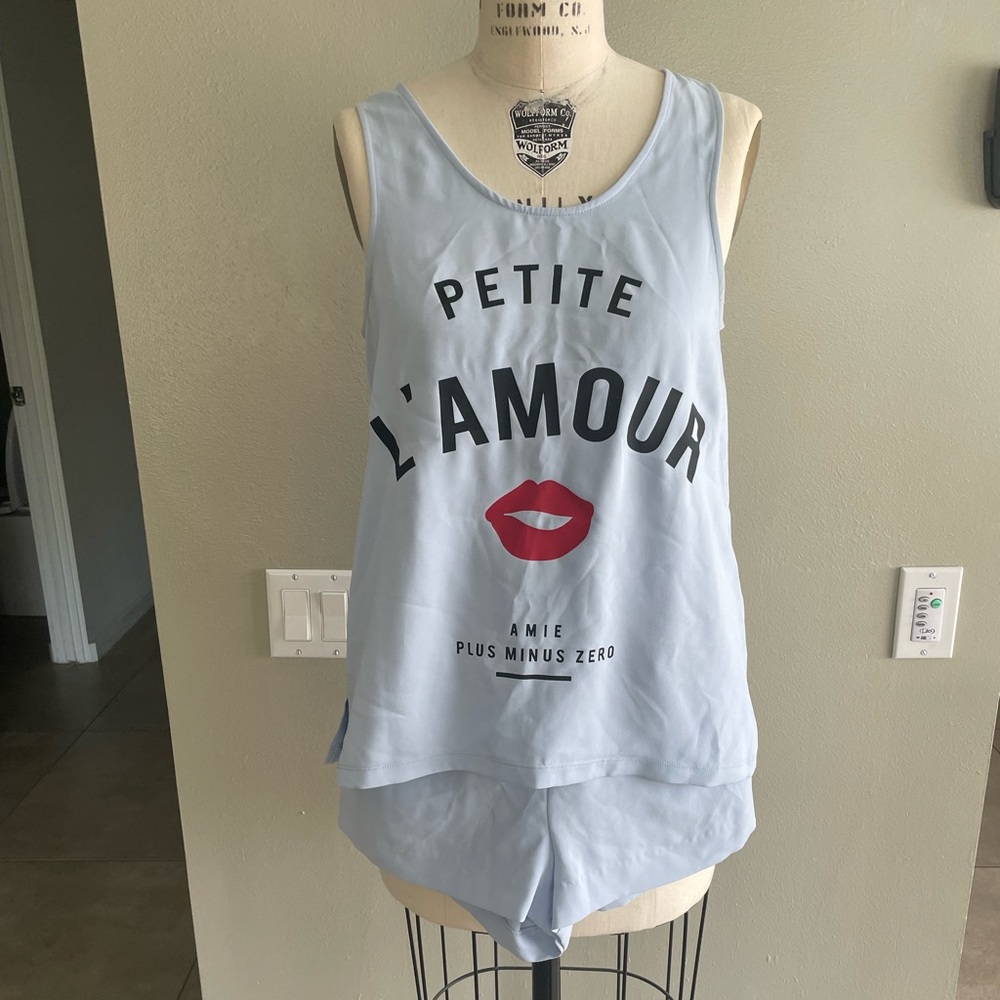 Tank and shorts set from Seoul